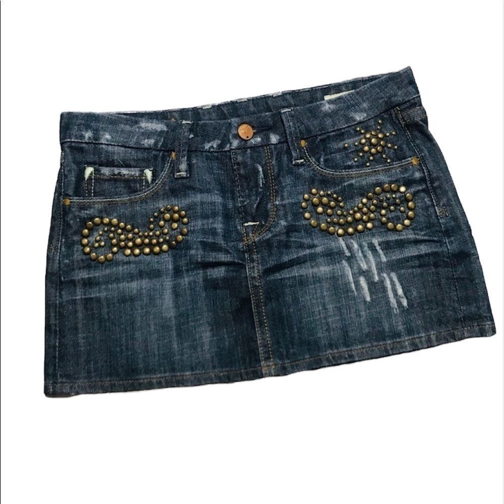 Vigoss Studio Victoria Studded Mini Skirt